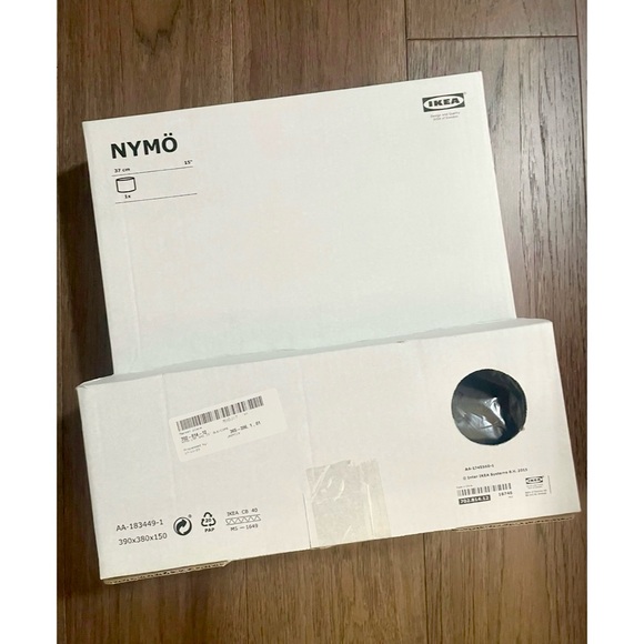 NEW IKEA NYMÖ Lamp Shade Black Copper 15” - Picture 5 of 7